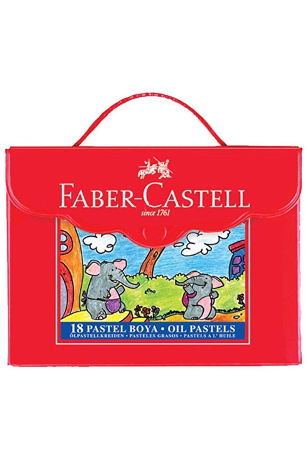 Faber Castel 18 Colors Crayon in Plastic Bag