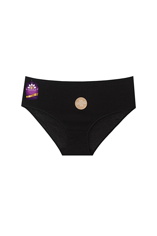 Corded Cotton Basic Panties Slip 6 Pack - 2