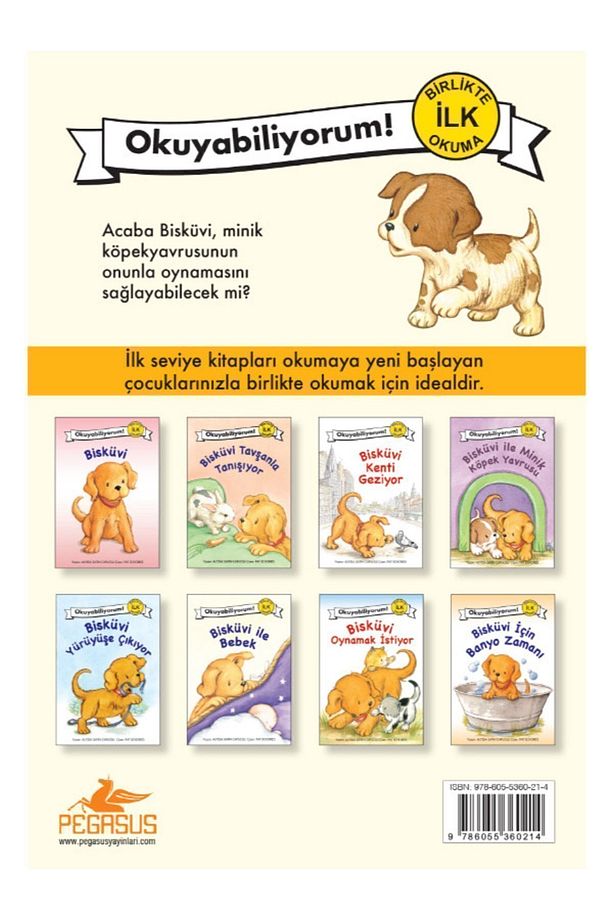 Bisküvi İle Minik Köpek Yavrusu - Okuyabiliyorum! Birlikte İlk Okuma 4 & Alyssa Satin Capucilli - 2
