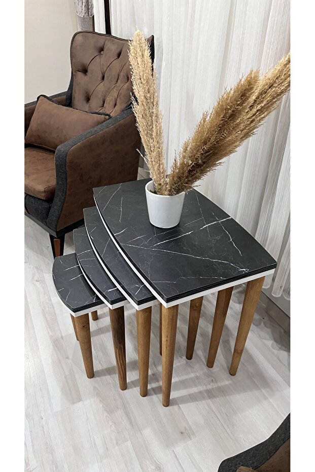 4’lü Lüx Zigon Sehpa - 4