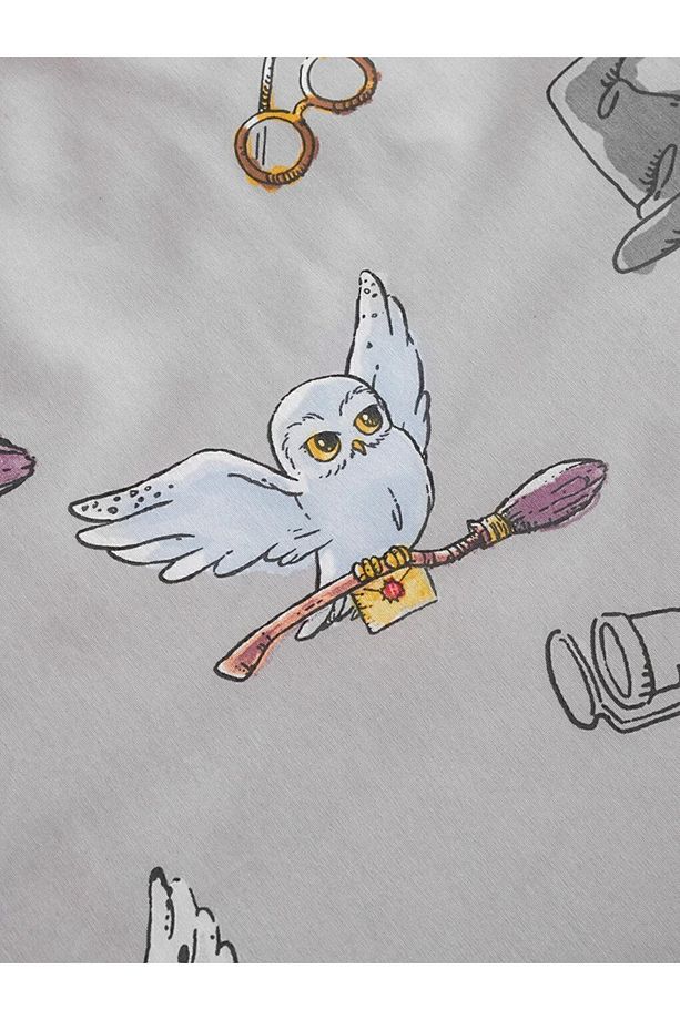 LCW HOME Harry Potter Baskılı Tek Kişilik Nevresim Seti - 5