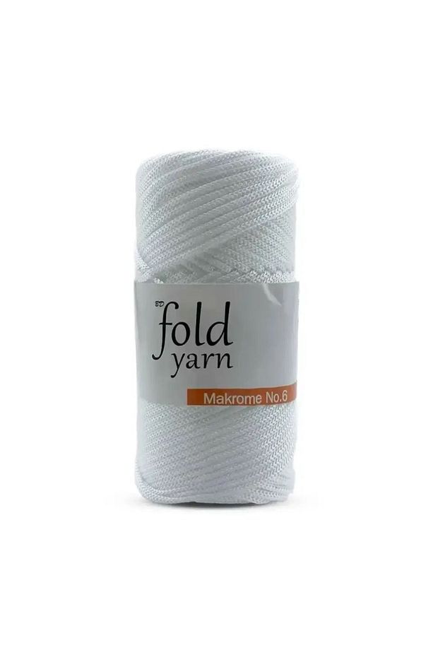 Yarn Polyester Makrome Ipi No:6 %100 Pp - 001 - 3 Mm - 250 gr 115 M Supla Ip Ve Çanta Ipi - 1