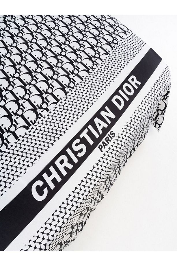 Dijital Baskı Tek Kişilik Nevresim Takımı Christian Dior - 4