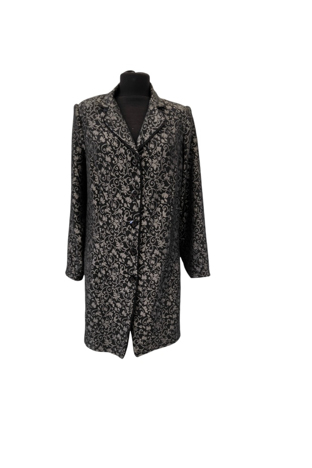 Siyah Brokar Ceket - 2