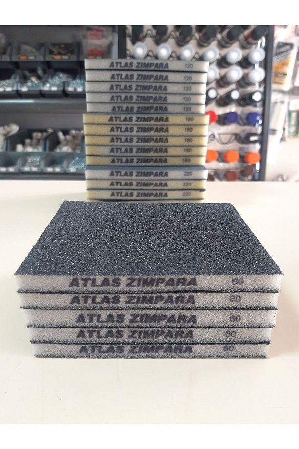 Atlas Sünger Zımpara Ince No:60 - 1