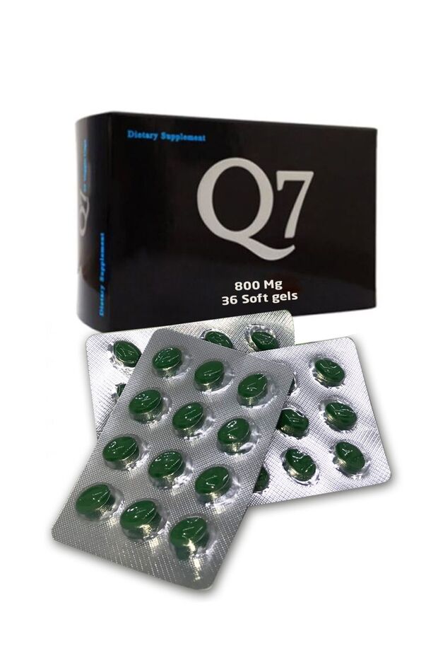 Bitkisel Q7 36 Soft Jel Bitkisel Yumuşak Form Detoks Kapsül - 1
