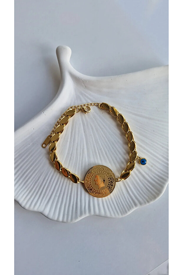 Steel Quarter Barley Bracelet