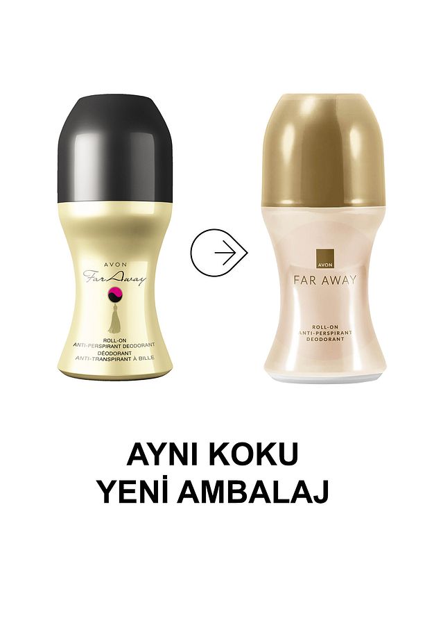 Far Away Deodorant Rollon Üçlü Set - 6