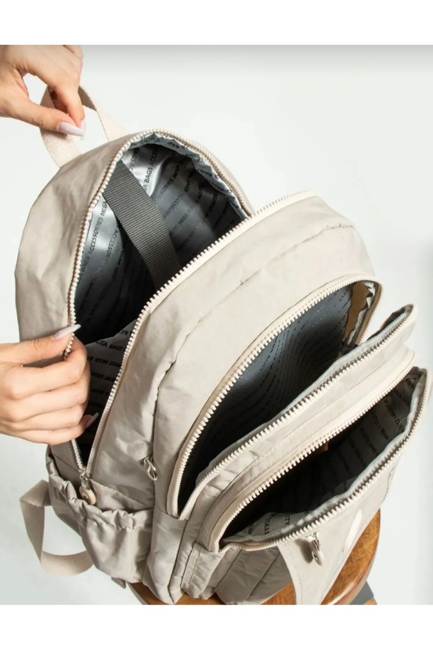 حقيبة مدرسية كبيرة الحجم حقيبة ظهر يومية متعددة الأقسام - 2