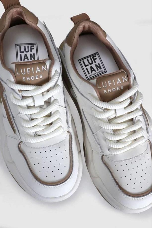 MAYA HAKİKİ DERİ 4CM KALIN TABAN SNEAKER SPOR AYAKKABI - 3