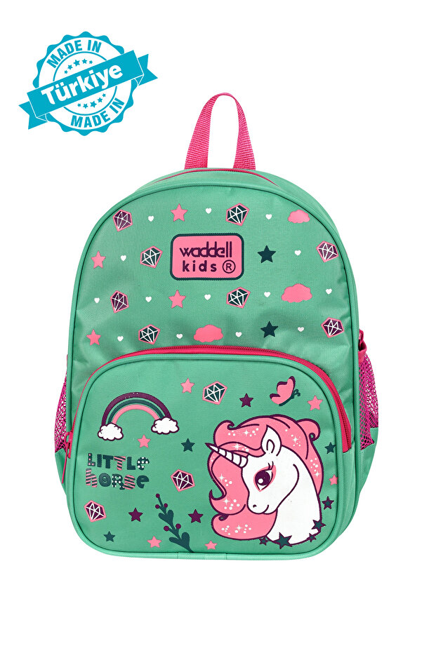 Unicorn Patterned Licensed Kindergarten Backpack - 4