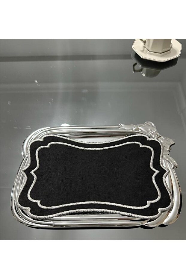 Capac Tavă Rectangular 24x15 Cm Brodat - 4