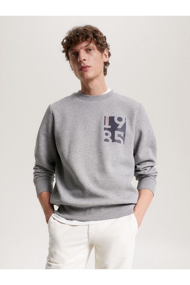 CHEST PRINT CREWNECK - 3