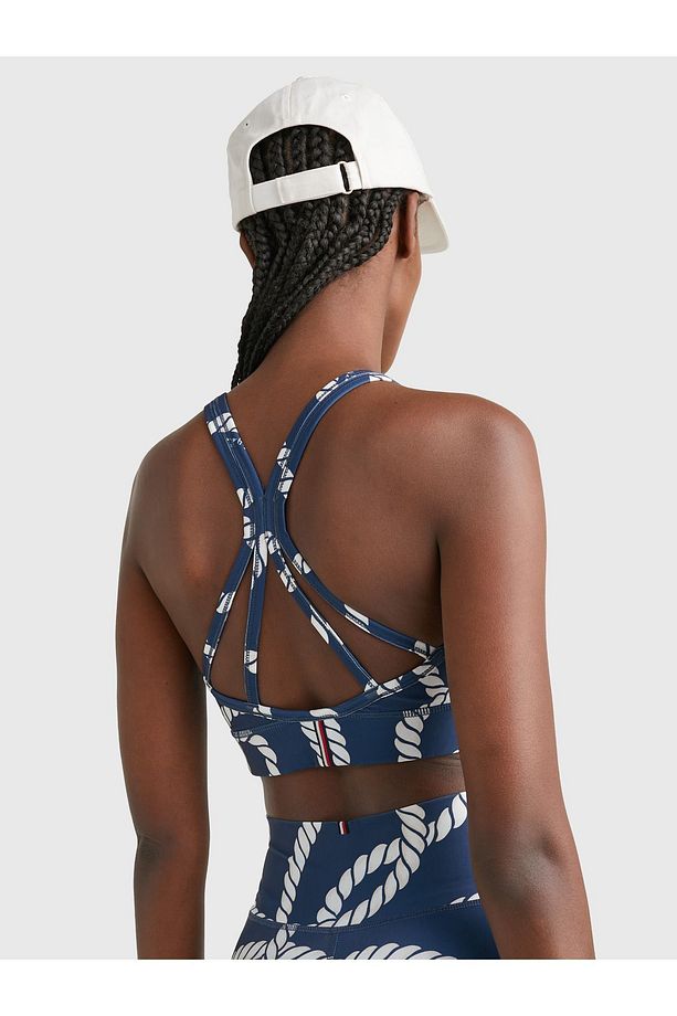 Low Int Aop Rope Strappy Bra - 5
