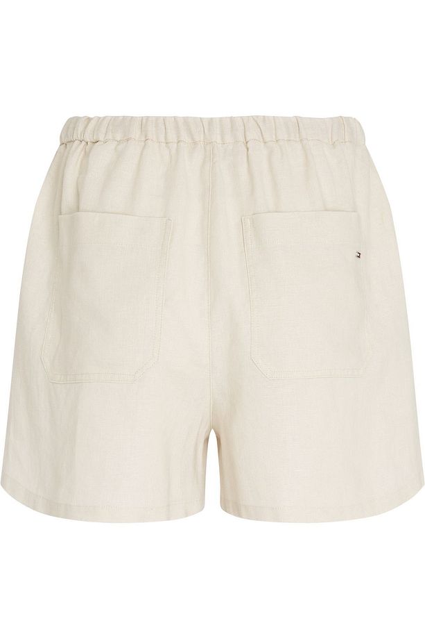 PULL ON CASUAL LINEN SHORT - 2