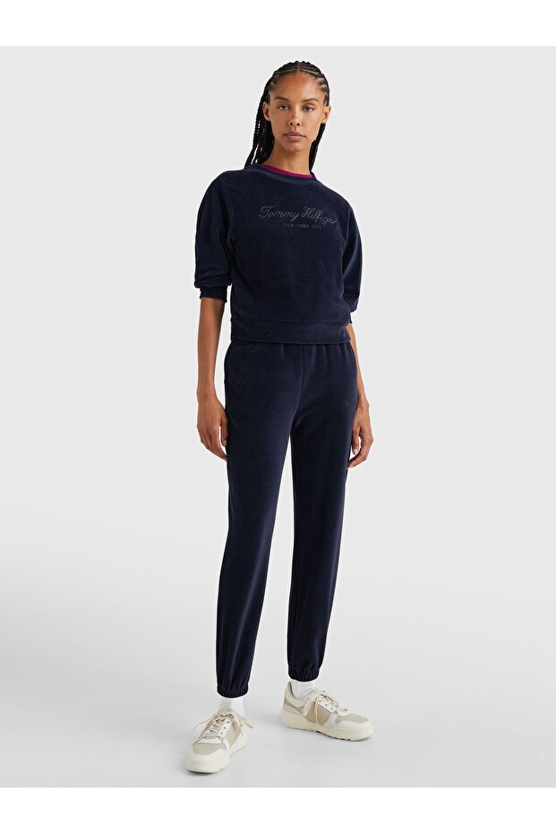 REG VELVET C-NK PUFF SLV SWTSHRT - 7