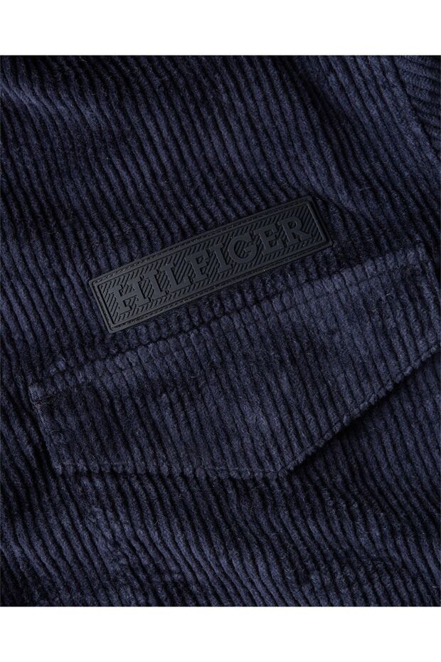 CORDUROY SOLID OVERSHIRT - 2