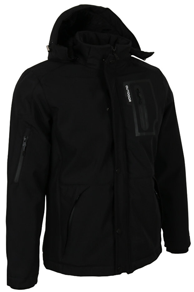 Men's Water and Windproof Softshell Jacket Rar01231 - 4