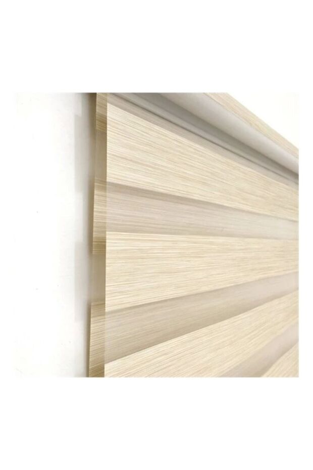 Rüyaper Krem Bambu Zebra Perde - 3