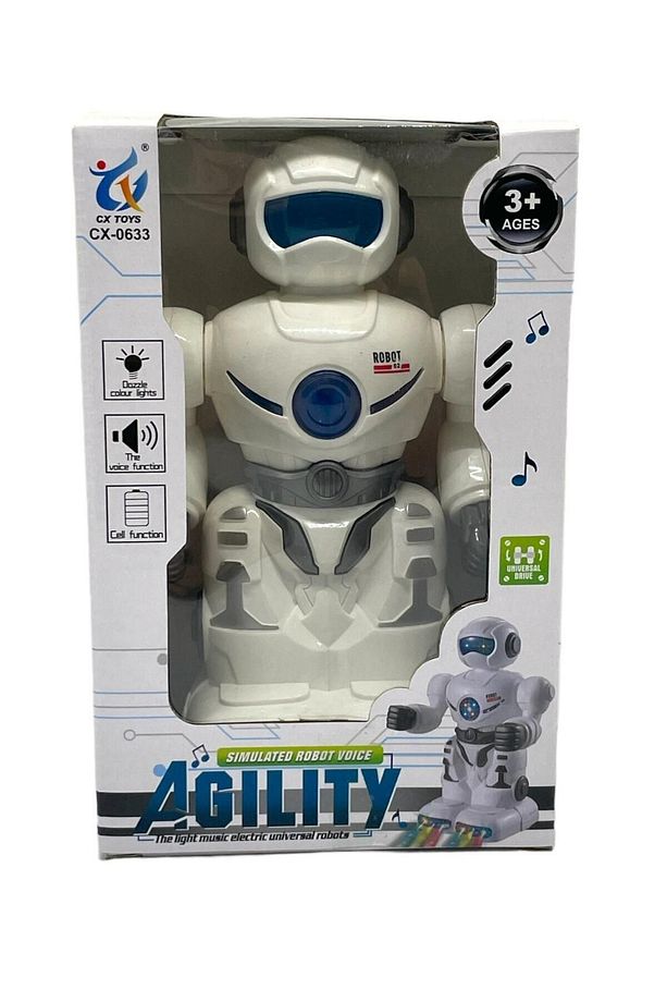 Robot Agility Cx Oyuncak  Pilli Işıklı   Sımulated Robot Vocıe - 5