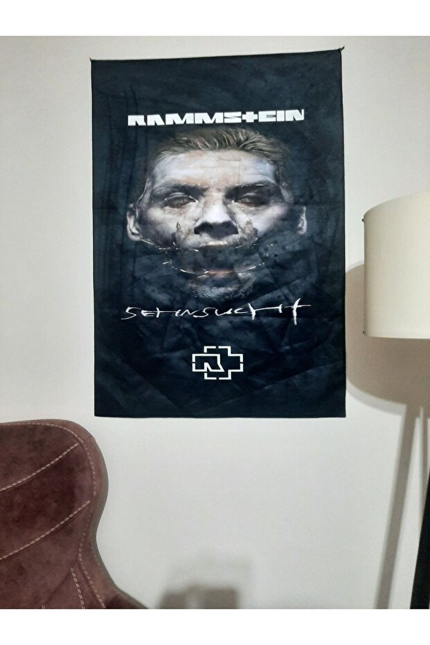 Rammstein Sehnsuct Album Cover Patterned Design Wall Carpet