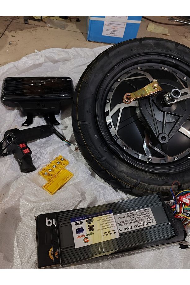 Ebike Yazılımli Hız beyin seti 100 km Hız yapar - 6