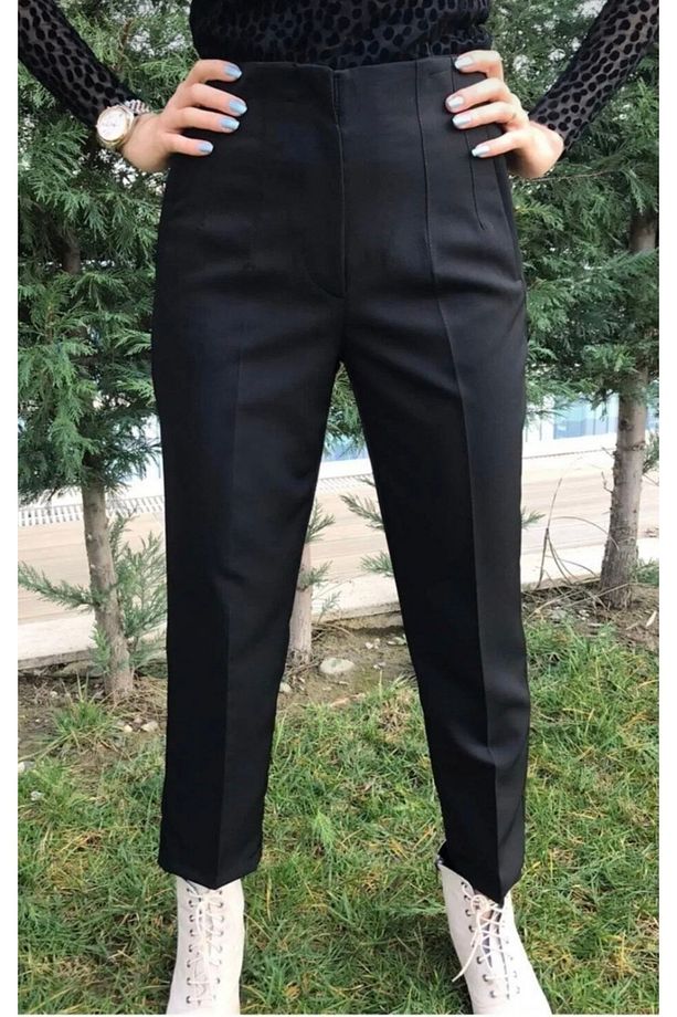 Yüksek Bel Pantolon - 1
