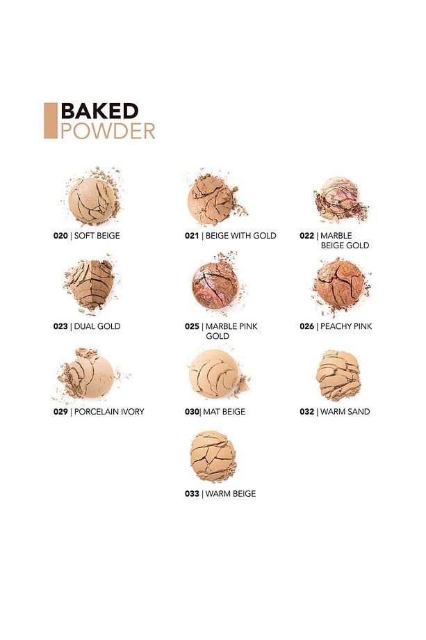 Yoğun Işıltılı Renk Geçişli Bronzlaştırıcı Allık Pudra - Baked Powder - 025 - 8690604131259 - 6