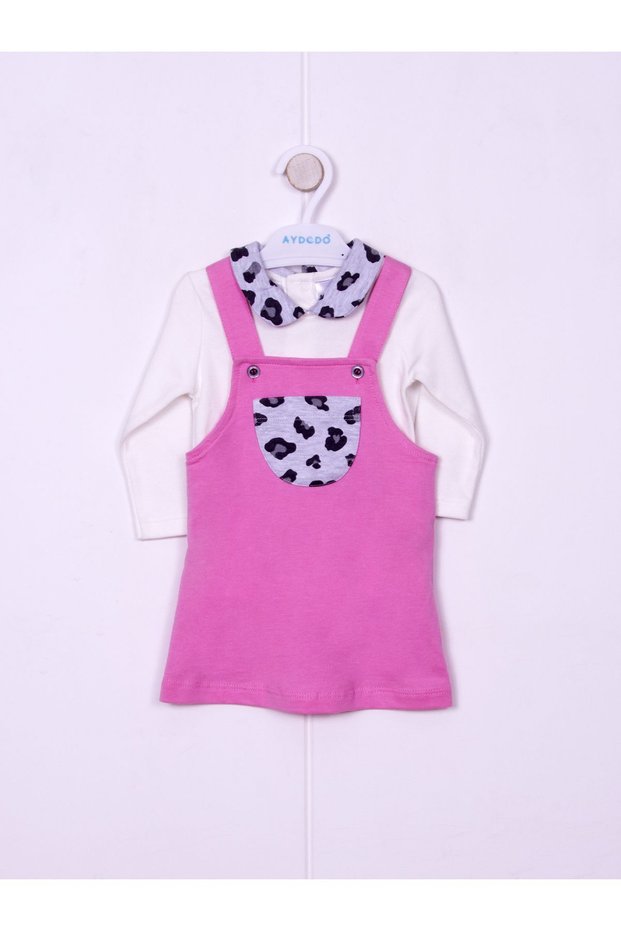 Fuchsia Gilet Baby Girl 2 Piece Set 6-9/9-12/18-24/24-36 Months