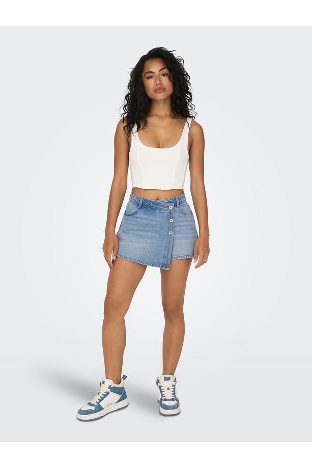 ONLLESLY REG LB DNM SKORT BJ NOOS Şort Etek - 1