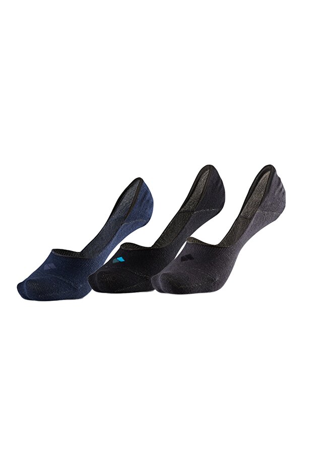 Odor-Free Ballerina Women's Silver Socks 3 Pack