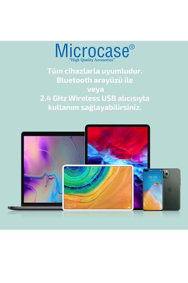 1600 Dpı Şarj Edilebilir 2.4 Ghz Çift Modlu Bluetooth Kablosuz Mouse - Al2675 Pembe - 8