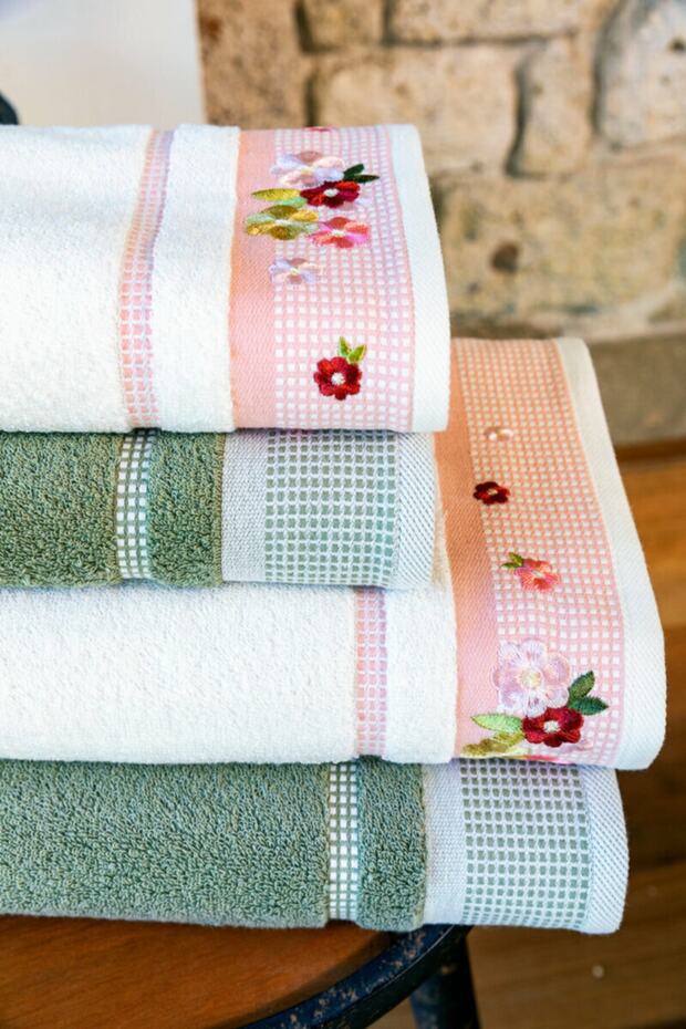 Rose Bud Havlu Set - 3