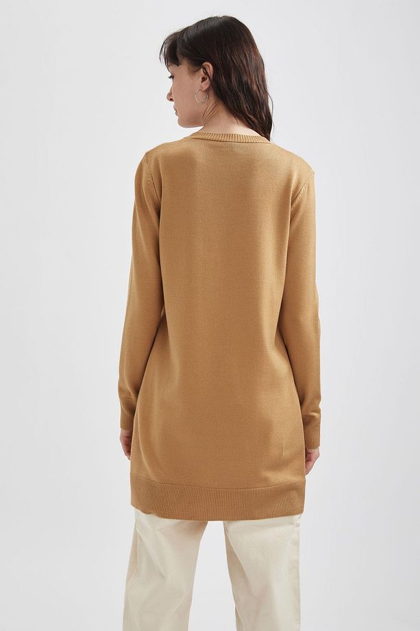 Basic Ekstra Yumuşak Triko Tunik - 4