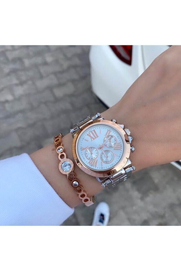 Çelik Analog Rolex Model Kol Saati - 3