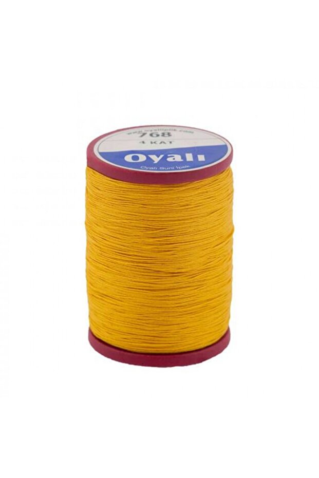 Embroidered 4 Layers Artificial Silk Needle Embroidery Rope-Embroidery Rope Color No: 768