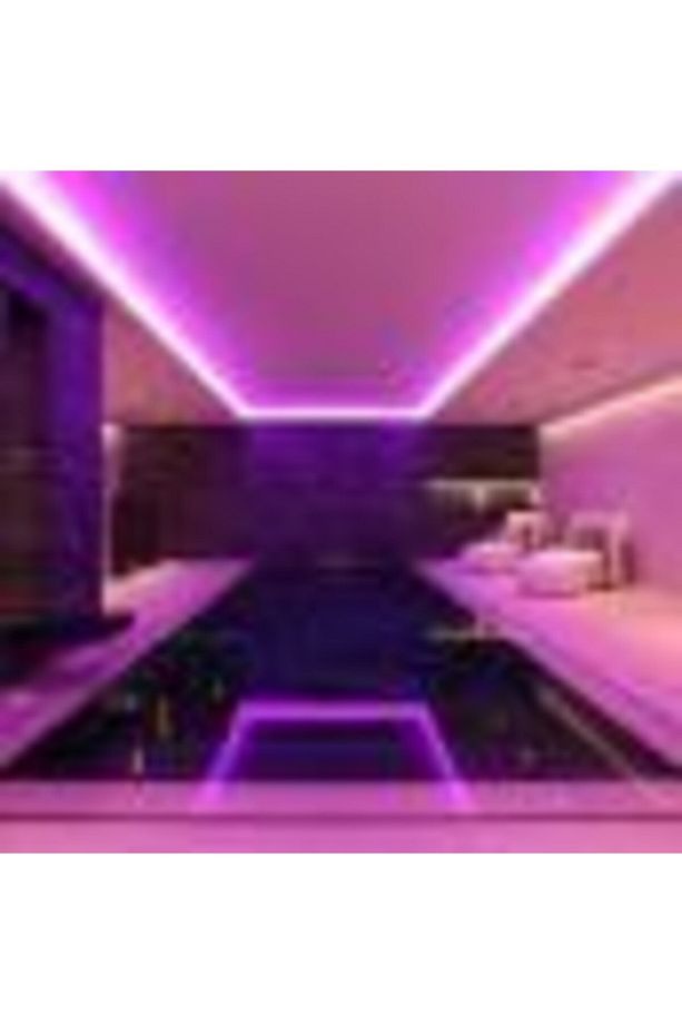 Rgb Şerit Led 1 Metre Tak Çalıştır Sese Ve Müziğe Duyarlı Kumanda 5050 3 Çipli - 4