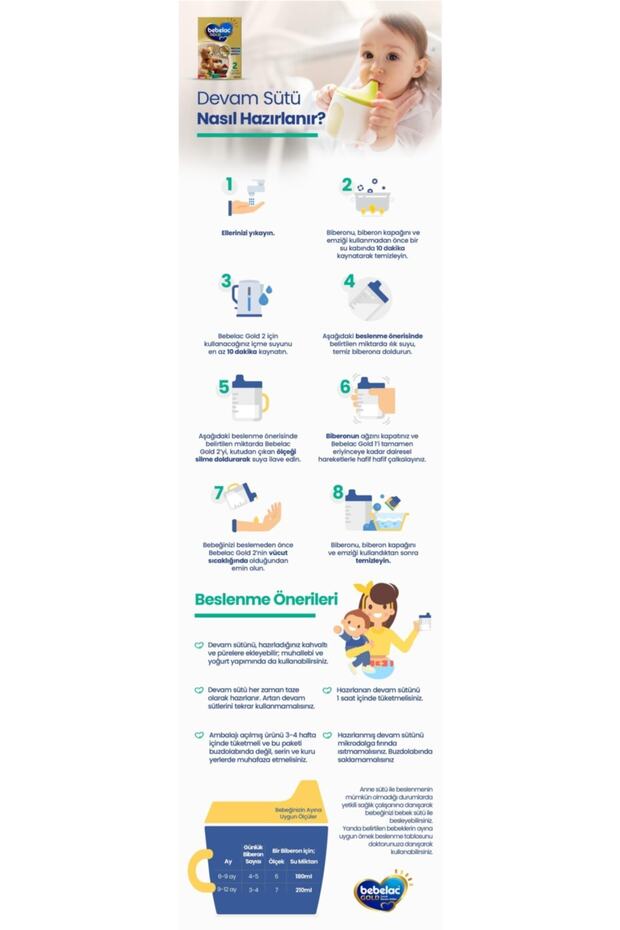 Gold Bebek Devam Sütü No2 350 Gr - 2