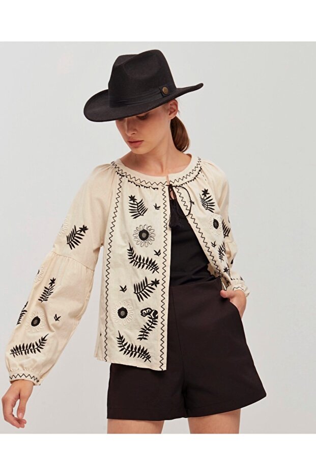 Etnik Bohem Ceket - 4