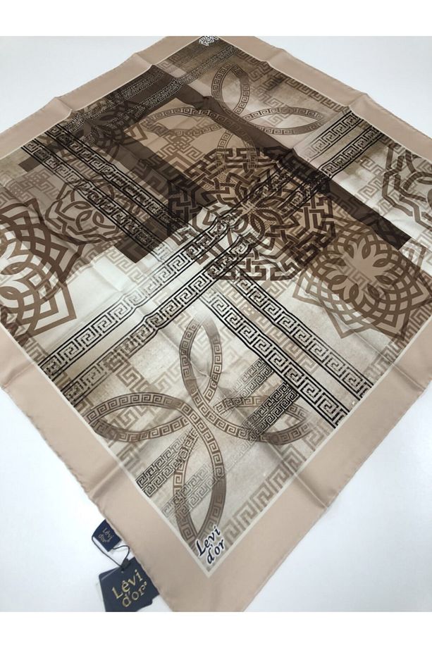 Kadın Twill Ipek Eşarp I-2197 - 1