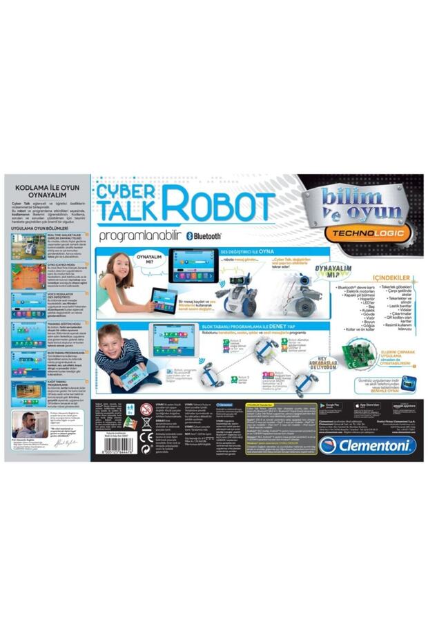 Robotik Laboratuvarı Cyber Talk Robot 64447 - 4