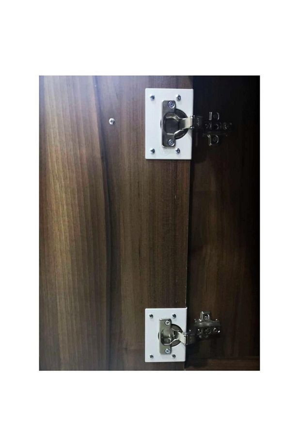Dolap Menteşe Tamir Sacı Seti Kapak Kısmı Yuva Için 2 Li - 4
