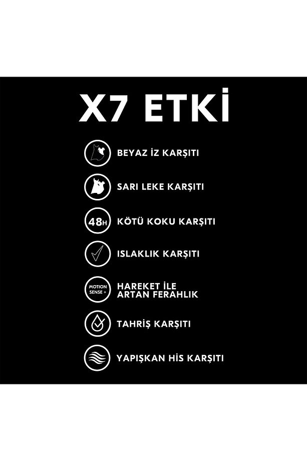 Kadın Roll On Deodorant Invisible On Black White Clothes 50 ml X2 Adet - 6