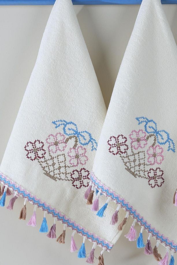 Mutfak Ve Banyo Havlusu 30x50 %100 Pamuk 3 Lü Set - 2
