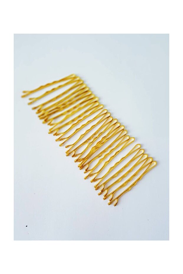 24 Pack Women's Gold Color Wire Hair Clips