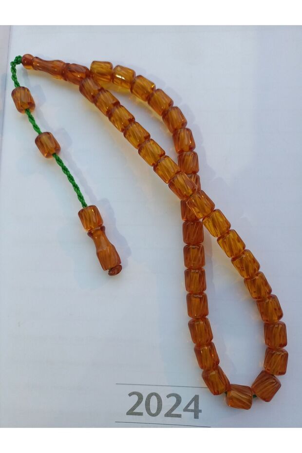 Kehribar ateş tesbih - 6