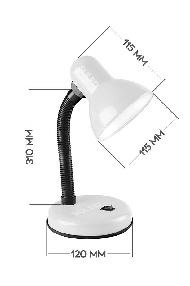 Masa Lambası E27 Standart Ampül 220V Esnek Açısı Ayarlanabilir Çocuk Odası ve Çalışma Lambası - 2