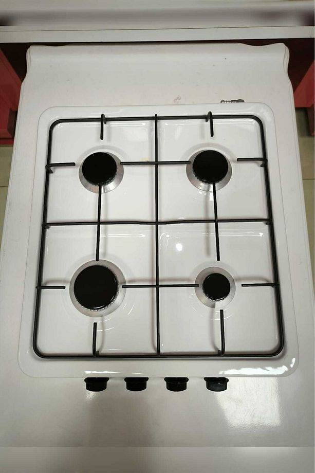 Set Üstü 4 Lü Ocak Beyaz Dört Gözlü Ocak Set Üstü Ocak Tüp Uyumlu Lpg-beyaz Rüzgar Ni - 2