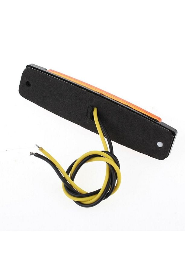 Dorse Parmak Lamba 12 -24 Volt 6 Ledli Sarı Renk 10 Adet Parmak Led Dorse Kamyon Led Lamba Turuncu - 4