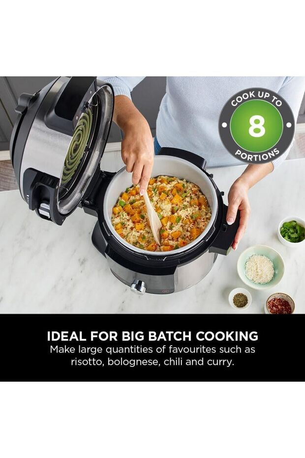 Foodi MAX 15-in-1 SmartLid Multi-Cooker with Smart Cook System 7.5L OL750ME - 7